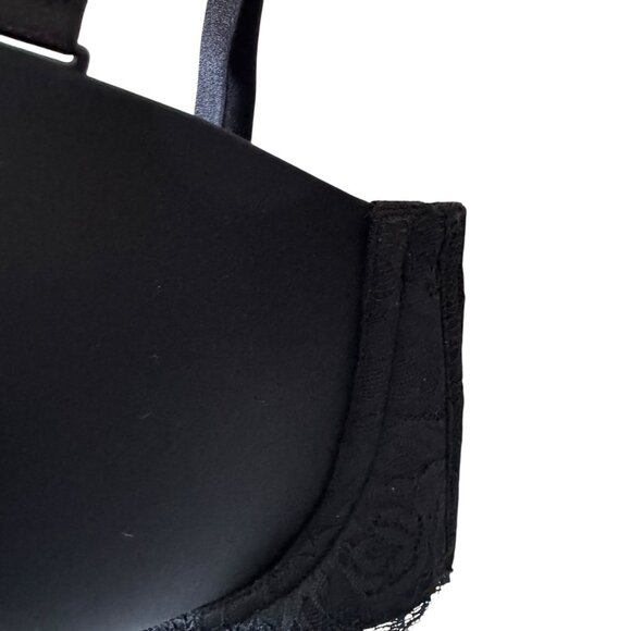 Torrid Curve Bombshell Everyday Strapless Bra 36DDD Black Lace Multiway Straps - Picture 12 of 16